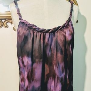 Rory Beca silk tie dye camisol tank top